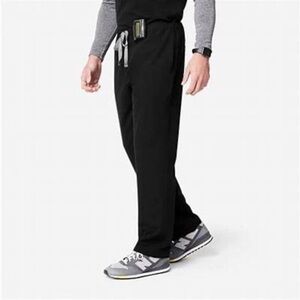 Figs Men’s Pisco Basic Scrub Pants Black Size Large Medical Doctor Nurse Uniform
